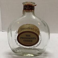 President's Choice Empty Bourbon Bottle Brown Forman 1969 Rare Vintage picture