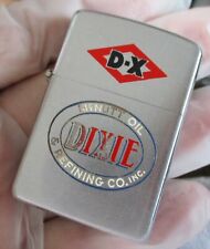 Vintage Zippo Lighter -DIXIE REFINING COMPANY - Patent 2032695 picture