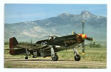 P-51-D Fighter Stump Jumper North American Cody Wyoming Vintage Postcard picture