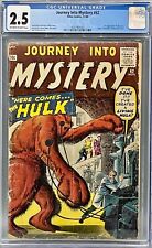 Journey into Mystery 62 CGC 2.5 Living Hulk (Incredible Hulk Prototype) picture
