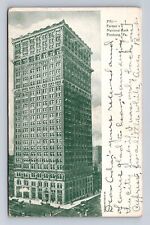 Pittsburg PA-Pennsylvania, Farmer's National Bank, Vintage c1907 Postcard picture