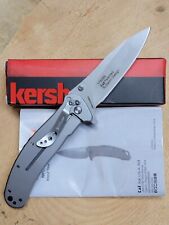 kershaw knife new stainless steel folding knife picture