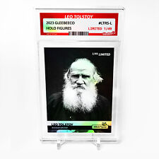 LEO TOLSTOY Russian Writer Card GleeBeeCo Holo Figures *Slab* #LTRS-L Only /49 picture