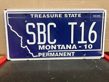2010 MONTANA VANITY LICENSE PLATE SBC T16 picture