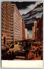 State Street South Randolph Chicago Illinois 1912 Hammon Publishing Postcard picture