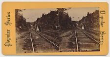 MASSACHUSETTS SV - Lowell - Railroad Scenery - Popular Series 1880s picture