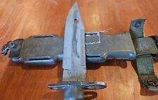 LanCay M9 Bayonet with Scabbard - No Hyphen - First Contract - Gray Blade picture