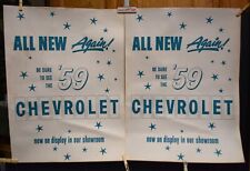 1959 Chevrolet Dealer Display Rm Poster Chevy El Camino Corvette Impala Bel Air picture