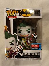 Funko Pop Emperor (The Joker) 457 NYCC 2022 Shared Sticker w/Pop Protector picture