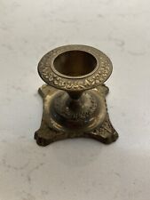 Vintage India Brass Candle Holder  picture