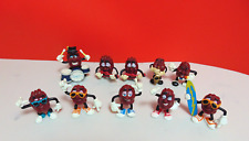 Vintage 1980's Lot of 10 Applause California Raisin Figures Great Condition picture