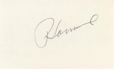 Paul Hornung- Signed Notecard (Green Bay Packers) picture