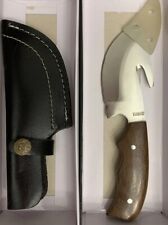 Hubbard Spencer-Bartlett 7.5 inch Gut Hook Genuine Steel Hunting Knife w/ Sheath picture