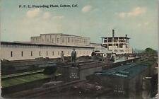 Postcard PFE Precooling Plant Colton CA 1914 picture