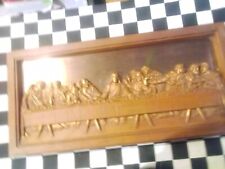 Coppercraft Last Supper after Leonardo Dining Room or Kitchen Wall Decor Plaque picture
