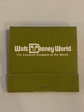 Walt Disney World - Polynesian Village - Vintage Matchbook Full Unstruck Crisp picture