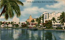 Miami Beach, Indian Creek, Gulf Stream Card & Distributing Co., Curt Postcard picture
