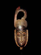 AFRICAN Vintage Hand Carved Antique tribal african masks -A Guro Mask-4493 picture