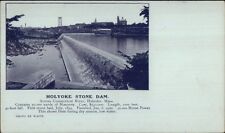 Holyoke MA Stone Dam c1900 Private Mailing Card picture