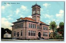 1911 Exterior Post Office Building Mankato Minnesota MN Vintage Antique Postcard picture