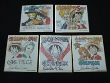 ONE PIECE Luffy Eiichiro Oda Autograph Shikishi Art Card Tokyo One Piece Tower picture