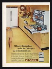 1965 Tappan Appliances Cost Less Than Volkswagen Modernize Kitchen Print Ad Vtg picture