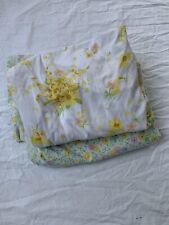 Vintage Floral Print Flat & Fitted Twin Sheet Set picture