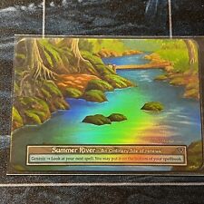 Sorcery Contested Realm Summer River Ordinary Site FOIL ALPHA picture