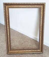 Vintage 1920s Gold 10 x 14 Wood Antique Picture Frame picture