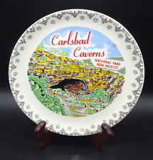 Vintage Carlsbad Caverns National Park New Mexico Souvenir Plate picture