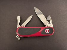 Victorinox Swiss Army Knife Red/Black Evolution Grip 10 Mint In Box picture