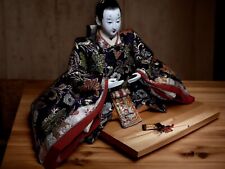Antique Meiji Era Japanese Taisho Ningyu Samurai Doll picture