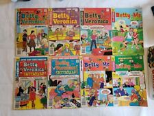 1976 Archie's Girls Betty and Veronica Comic Lot Of 8 #470, 93, 90, 458, More picture