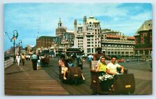 Postcard Rolling Chairs, Atlantic City NJ 1956 G147 picture