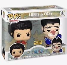 Funko POP One Piece Luffy & Foxy 2-pack  Hot Topic Common *Preorder Confirmed* picture