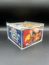 Pokemon Empty Base Set Shadowless Booster Box - Green Wing Charizard - 1999 picture