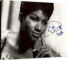 Photoboard Wall Art:  Aretha Franklin Autograph Print picture