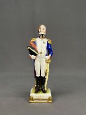 Scheibe-Alsbach Kister German Porcelain GENERAL LEPIC Napoleonic Statue Figurine picture