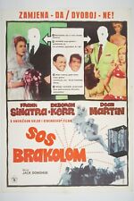 MARRIAGE ON THE ROCKS Original exYU movie poster 1965 FRANK SINATRA DEBORAH KERR picture