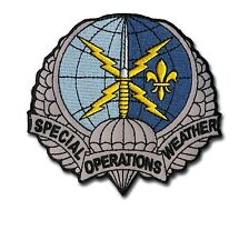 USAF Special Operations Weather Patch -  Hook & Loop Backing - 3
