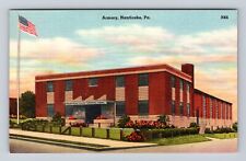 Nanticoke PA-Pennsylvania, Armory, Antique, Vintage Postcard picture
