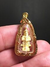 Gorgeous Mini Thao Vessuwan Wessuwan Amulet Charm Luck Protection Vol. 3.3 picture