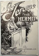 St. Jerome, The Hermit, Vintage 1949 Holy Devotional Booklet. picture