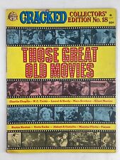 VTG Cracked Humor Magazine 1977 #18 Those Great Old Movies No Label picture
