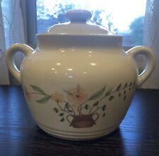 1980 Vintage Countryside Stoneware Collection Bakeware Pot Lidded Japan 7.25”H picture