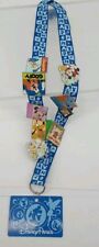 Disney 2012 Mickey and Friends Lanyard with 9 Trading Collector Pins Rules Card picture