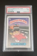 1985 Garbage Pail Kids Flat Pat 31b Topps GPK Series 1 Sticker Card PSA 7 picture