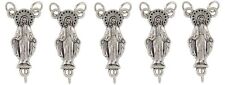 Lot of 5 Our Lady of Grace Rosary Centers with Jump Rings 7/8