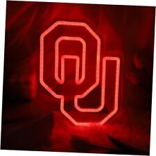 Oklahoma Football Neon Sign USB Powered for Room Decor,Ou Sooners Oklahoma-Red picture