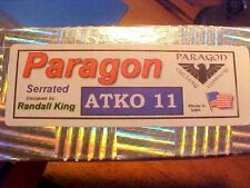Paragon ATKO 11 Knife Serrated Randall King Knife Read Description Empty Box picture